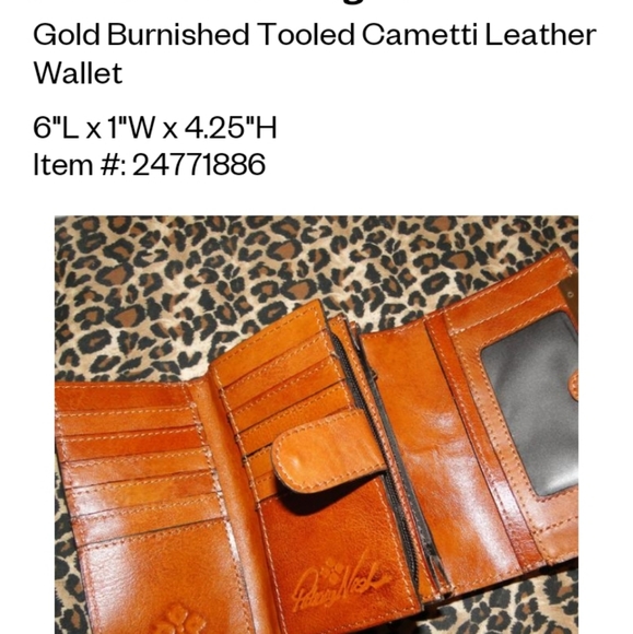 NWT* PATRICIA NASH DESIGNS WALLET- PRICE FIRM. - Picture 3 of 5